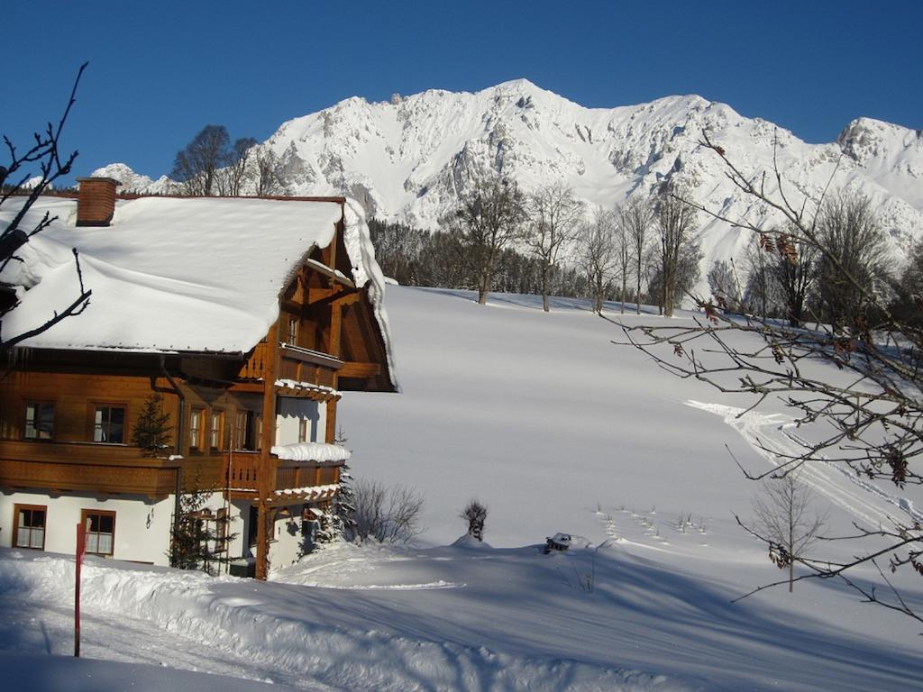 Biobauernhof Brandlhof Leilighet Ramsau am Dachstein Eksteriør bilde